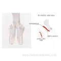 Premium Adult Pink Satin Pointe Ballet Shoes for Dancers
